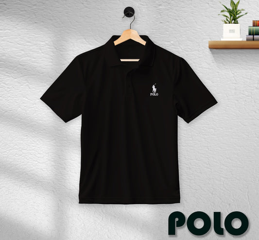 Classic Printed Polo T-Shirt