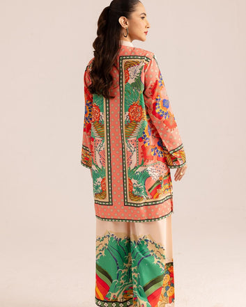 Light Khaddar Digital Printed 2-Piece Suit | Premium Brand Fabric